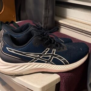 ASICS woman’s  Dark Blue Athletic Shoes